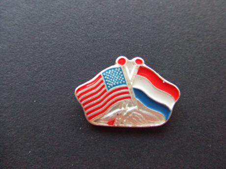 Amerika-Nederland vlaggen